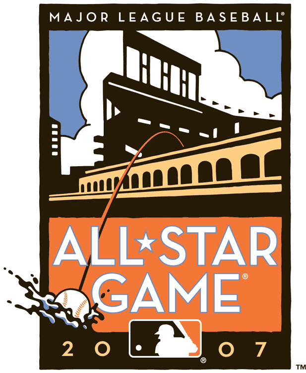 MLB All-Star Game 2007 Primary Logo iron on transfers for clothing
